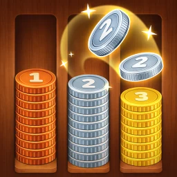 Biểu tượng Pocket Sort: Coin Merge Puzzle